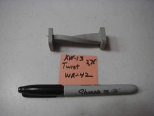 KW-13 K Band  WR-42 (18-26 GHz) brass 2.75 inch waveguide twist READ