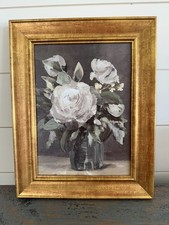 Threshold Studio McGee Framed Print Canvas White Roses