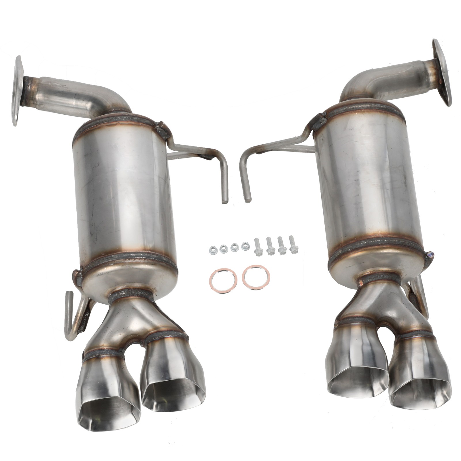 Silenciadores de escape de rendimiento para Subaru WRX STI 2022-2024 (P/N D441SVC000)