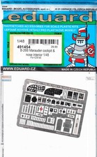 EDU491454 1:48 Eduard Color PE - B-26B Marauder Cockpit  Nose Interior Detail