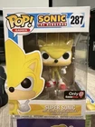 Funko Pop! Sonic the Hedgehog: Super Sonic #287 GameStop Exclusive w/protector