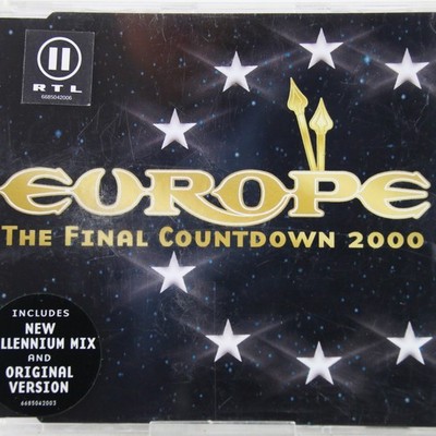 Music Musik MAXI CD Europe   The Final Countdown 2000 Gut