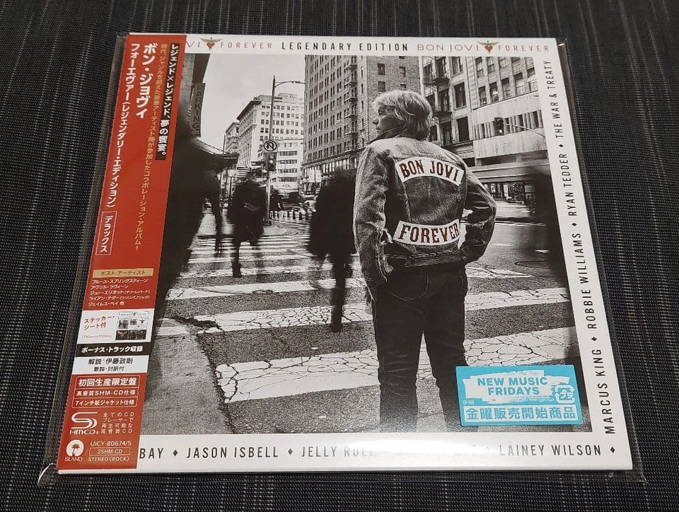 5ET BON JOVI FOREVER LEGENDARY EDITION Deluxe 2 SHM CD EP Size Japan - Image 2 of 4
