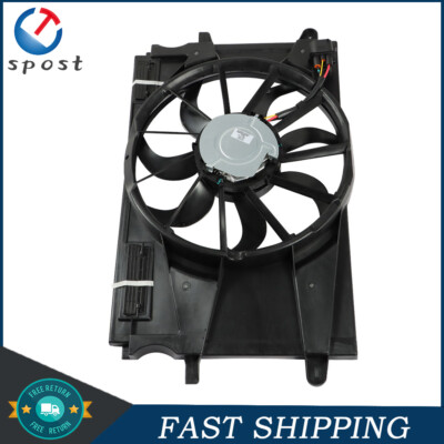 Electric Radiator Cooling Fan GM3115303 Fit For 2017- 19 Chevrolet Cruze 1.4L l4