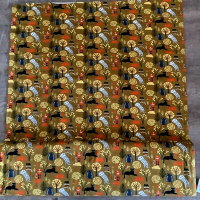  ÖkoTex Baumwolljersey MIAU mit Katzen auf senf Blaubeerstern 50x145cm Neu 