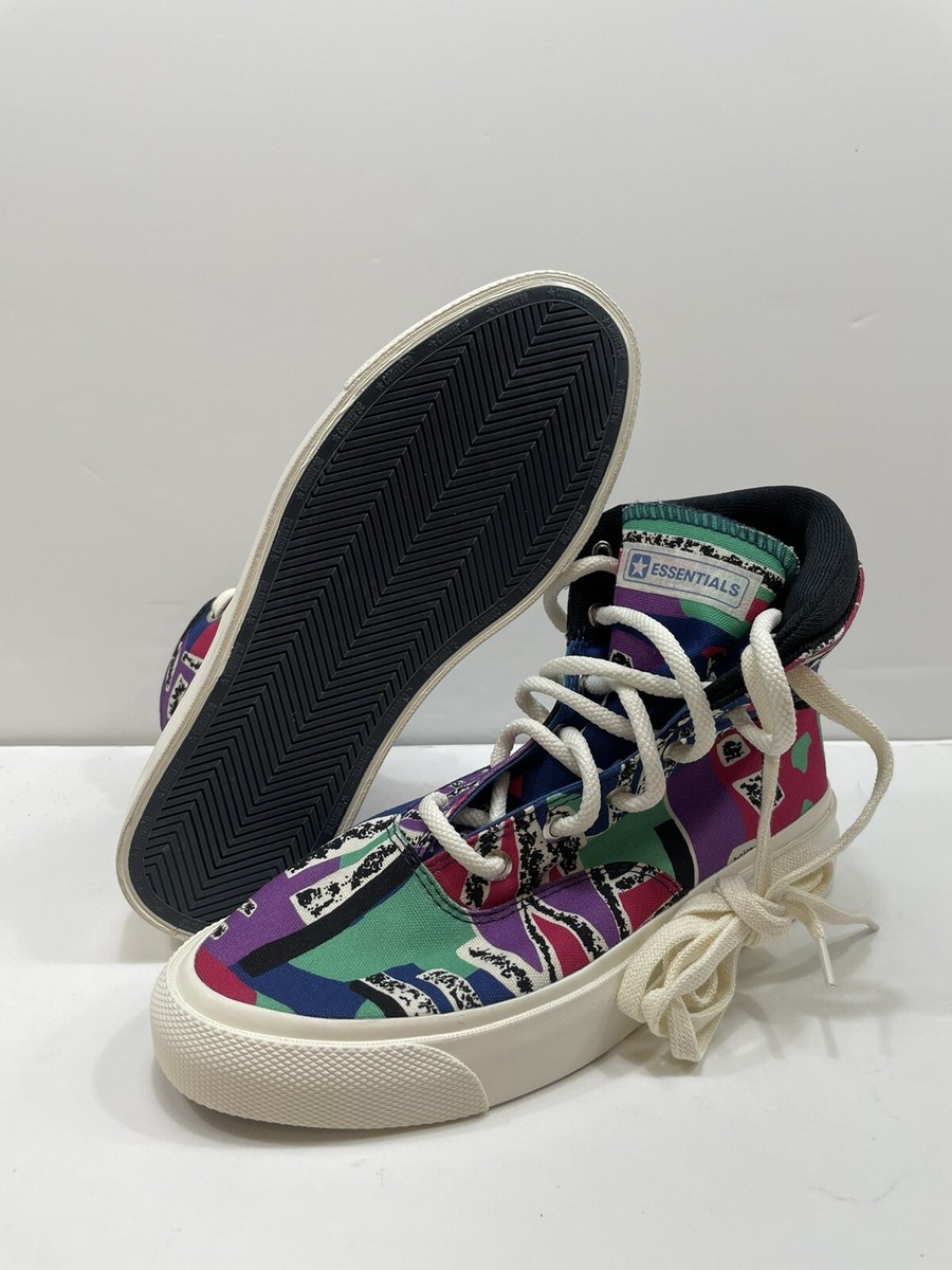 Fear Of God Essentials x Converse Men's Size US Skid Grip Hi FOG