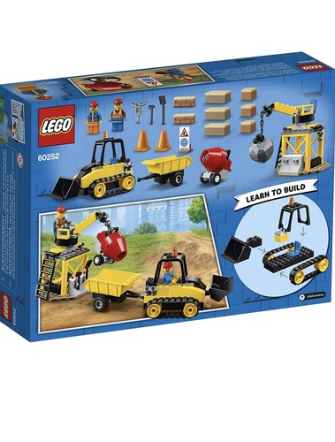 LEGO Construction Bulldozer City Great Vehicles #60252 -Factory Sealed - Picture 2 of 5