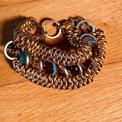 VINTAGE MODESCHMUCK - ARMBAND VON DANNAH GRIPOIX - NEW YORK - 90-ER JAHRE
