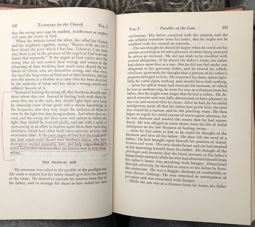Testimonies For The Church, Book Two Volumes 3,4 Ellen G. White Pacific Press - Imagen 14 de 24