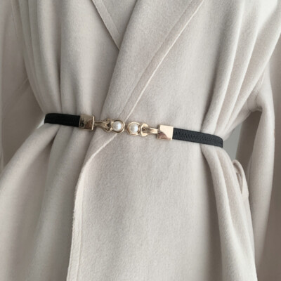 Womens Belt Stretch Elastic Skinny Waist Ladies Dress  display picture 3