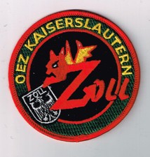 Zoll Kaiserslautern -- Stoffabzeichen --