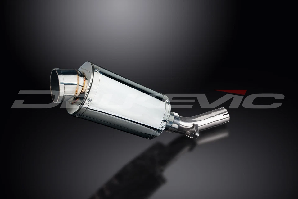 Suzuki GSX-S1000 2016-2024 Kit de silenciador de escape de acero inoxidable ovalado de 9" deslizable Foto 3 de 4