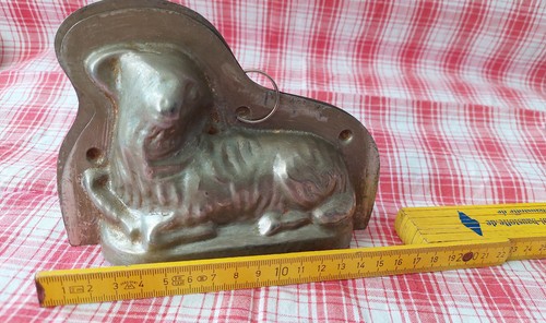 Kleine Backform Lamm Osterlamm ... echt alt und selten - Bild 4 von 4