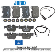 Front & Rear Brake Pad Set +Sensor OES for BMW 228i M235i GC xDrive / X2 M35i