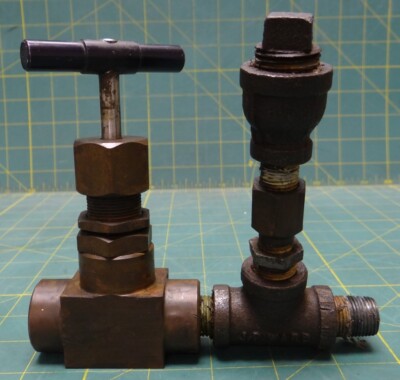 Whitey 1/2'' NPT Needle Valve with J.P. Ward Tee Fitting Plus More