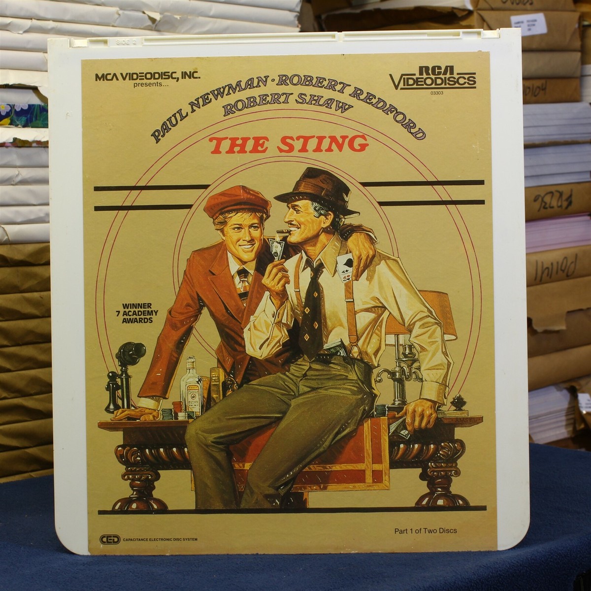 The sting - part 1 #87932 - CED Video Disc | eBay
