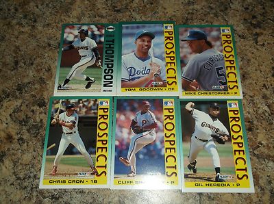 1992 FLEER BASEBALL # 654 MIKE CHRISTOPHER BASEBALL CARD