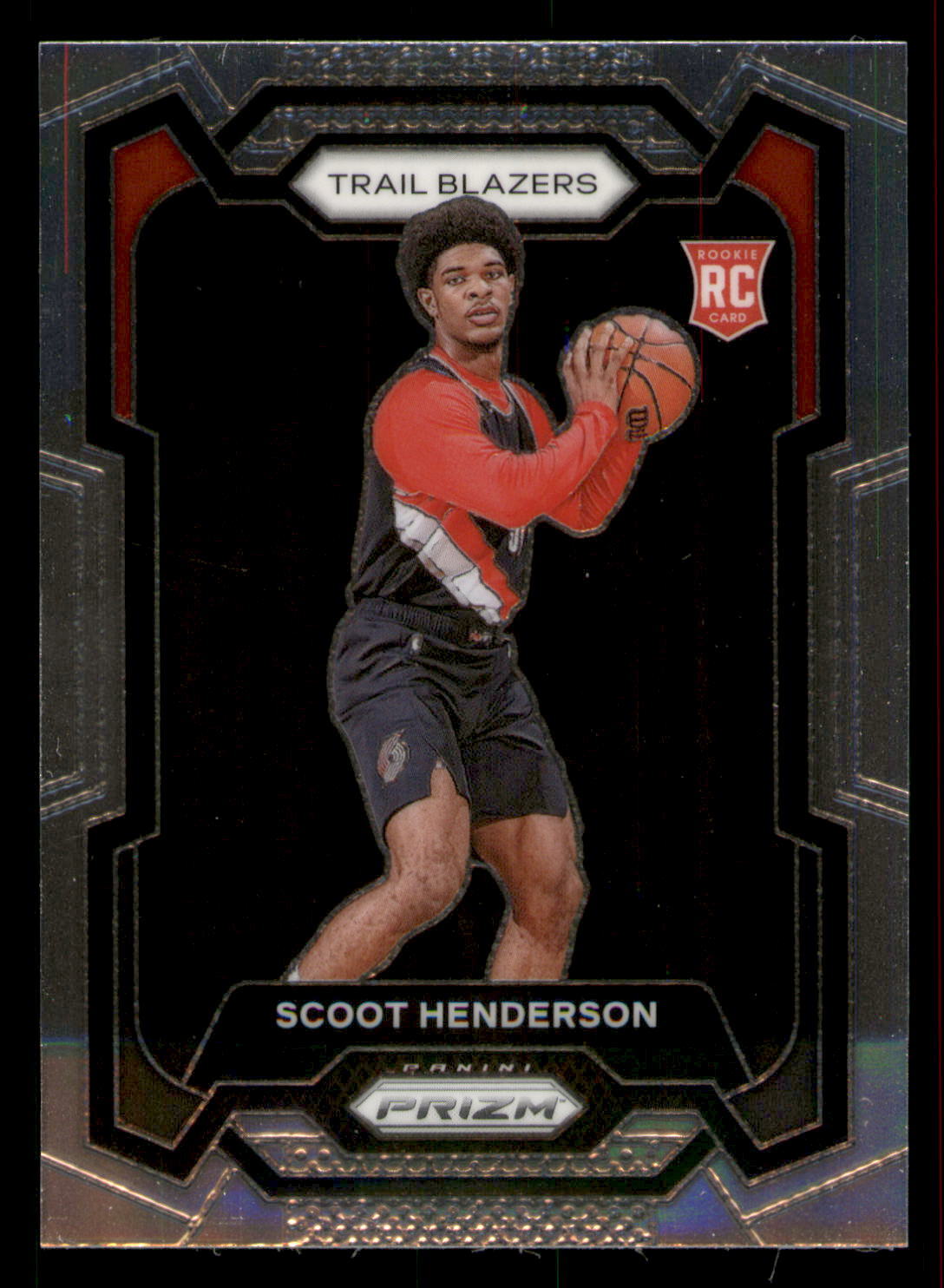 Scoot Henderson 2023-24 Panini Prizm #141 RC Portland Trail Blazers