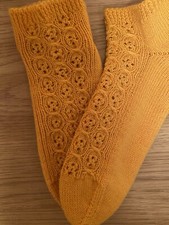 hand knitted wool socks