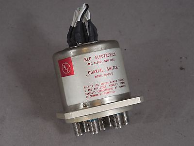 RLC Electronics SR-6C-D Microwave Coaxial Switch