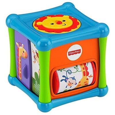 Fisher-Price Animal Activity Cube Baby + Toddler 6-36 Months