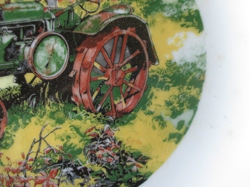 John Deere Employee Credit Union "Quiet Memories" Plate 1984 #1685/3800 - Picture 8 of 11