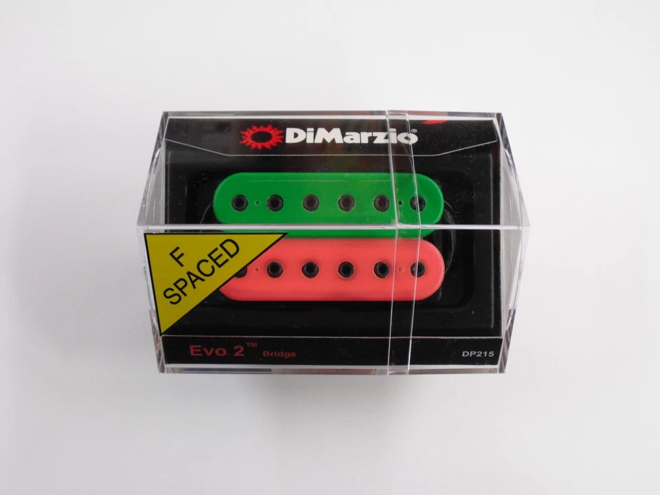 DiMarzio F-spaced EVO 2 Bridge Humbucker Green DP 215