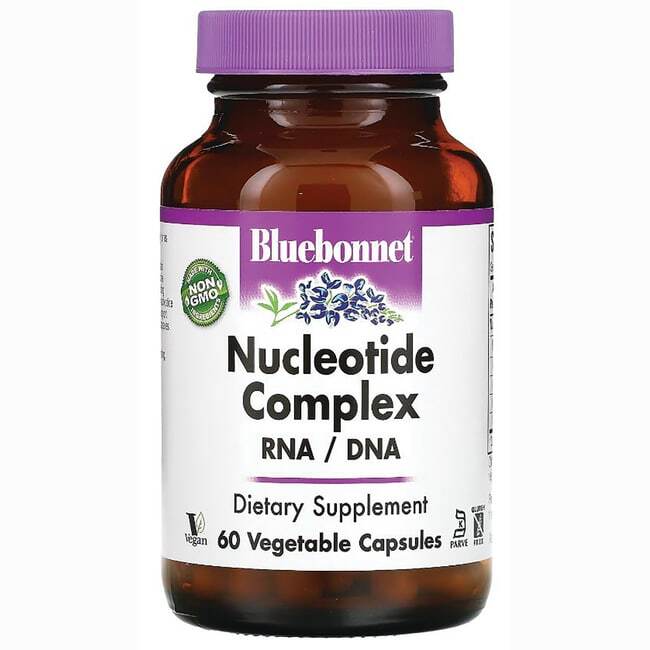 Bluebonnet Nutrition Nucleotide Complex Rna/Dna 60 Vcaps