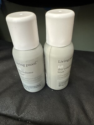 2X Living Proof Full Dry Volume Blast Styling & Finishing Spray ~ 95 ml / 3 oz ~