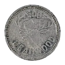 Deadwood, SD Trade Token: BPOE 508 GF 5¢ In Trade TC-355948