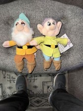 Disney Store Dopey  Bashful Dwarf from Snow White Mini Bean Bag Plush