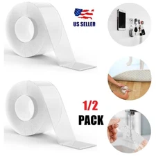 Heavy Duty Reusable Nano Double Sided Nano Gel Tape Removable Mounting Adhesive