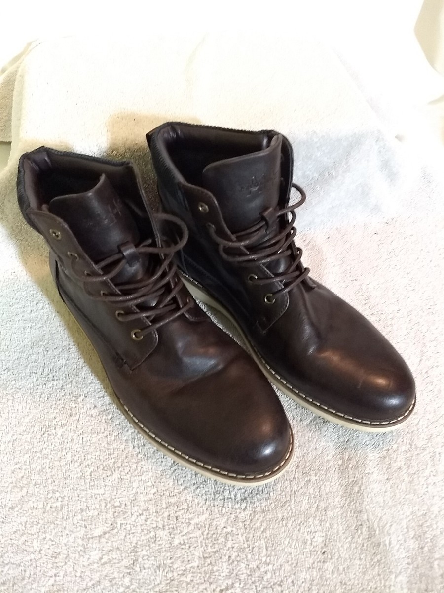 Pre Owned Men\'s Brown Faux Leather Ankle Boots Ashford Hayes Size 12 Ashford Hayes | Shoes | Pre Owned Mens Brown Faux Leather  main image 2