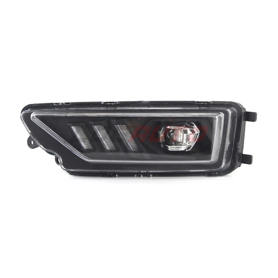 LED Fog Lamp For Volkswagen Amarok Facelift Model 17+ DRL Daytime Light W/ Turn - Image 4 of 4