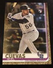 2019 Topps Series 2 NOEL CUEVAS Gold Parallel /2019 Rockies Rookie #417