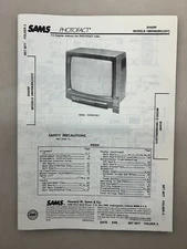Sharp 19NV68 Service Manual Sams Photofact Free Shipping