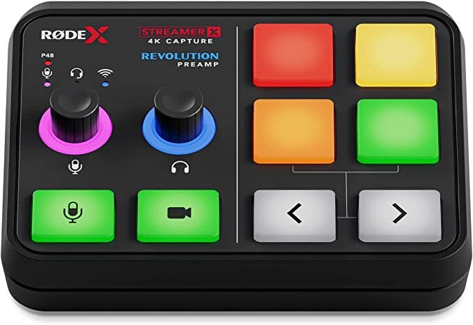 RØDE Streamer X RODE Streamer X Audio Interface Sound Card Audio Mixer