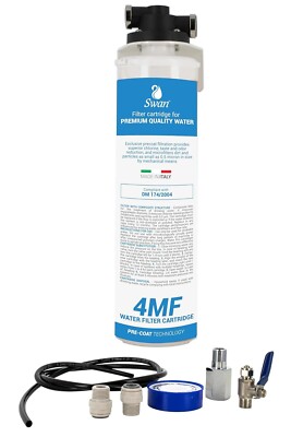 Wasserfiltersystem aus dem Untertischfilter 4MF Filter für kalkfreies Wasser.