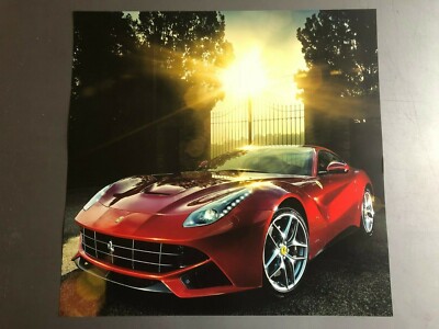 2015 Ferrari F12 Berlinetta Coupe Print, Picture, Poster RARE!! Awesome L@@K