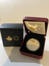 Rcm 2014 COUGAR Atop a Mountain 1 oz Silver Proof Coin $20 Canada RCM