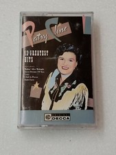 Patsy Cline "12 Greatest Hits" Cassette Released in 1988 MCA Records MCAC-12