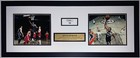 Kevin Durant Autographed Brooklyn Nets 2 8x10 Photo Set PSA DNA COA Framed Plate