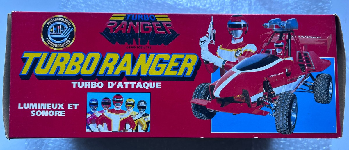 turboranger : turbo attacker - bandai - toei/tf1 - 1989