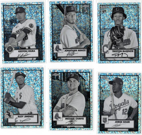 2021 Topps Chrome Platinum Anniver. Black & White Refractors (Complete your set) - Picture 1 of 2