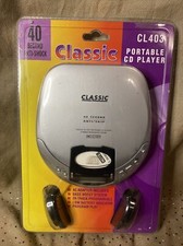 CLASSIC MODEL CL403 PORTABLE CD PLAYER