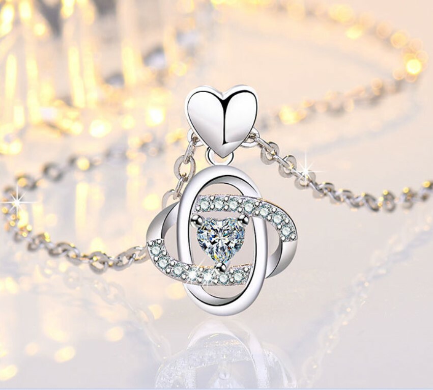 Silver Pendant Chandi Heart Locket Silverworks Necklace With