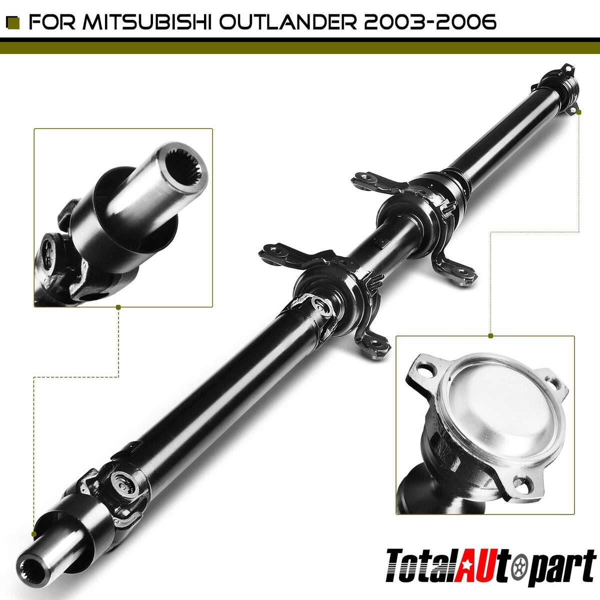 Drive Shaft Assembly for Mitsubishi Outlander 2003-2006 2.4L Drive Shaft Assembly for Mitsubishi Outlander 2003-2006 2.4L