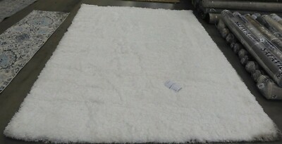WHITE 8' X 10' Back Stain Rug, Reduced Price 1172618161 PSG800B-8