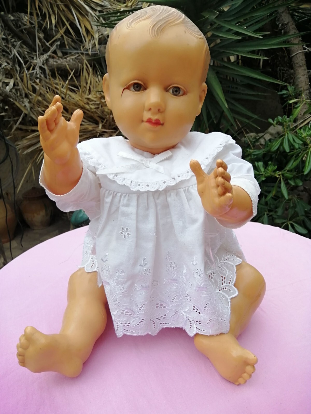 ancien poupon en Celluloïd marque Petit Colin