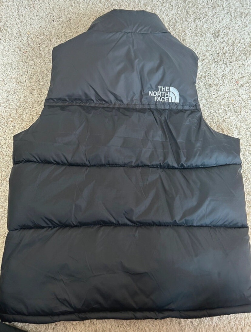 North Face 700 Down Puffer Gilet Body Warmer Mens size S, Women M Black